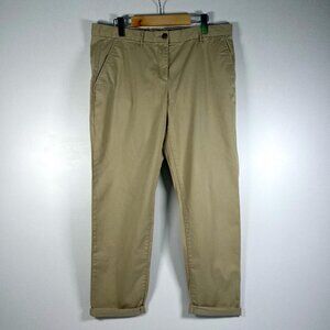 Gap Broken-In Straight Khakis ankle length in beige